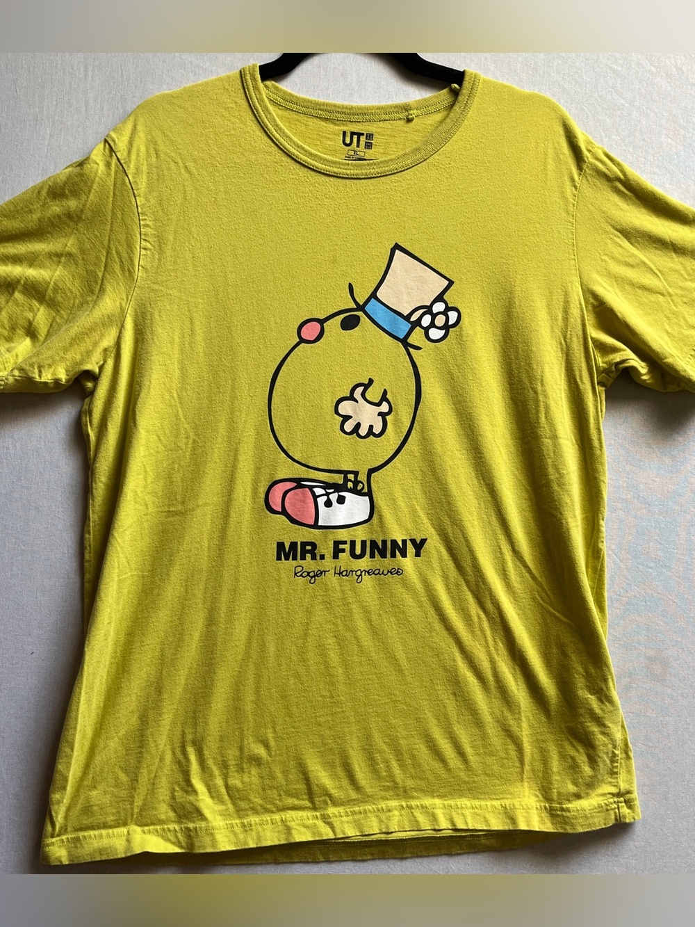 Uniqlo UT Mr Men Little Miss Mr Funny Graphic Tee XL